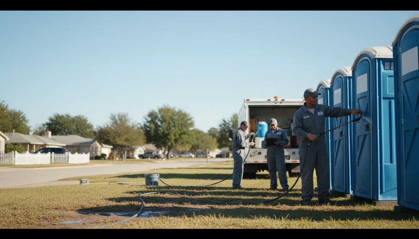 Long-Term Portable Toilet Rental in Tucker, GA near me
